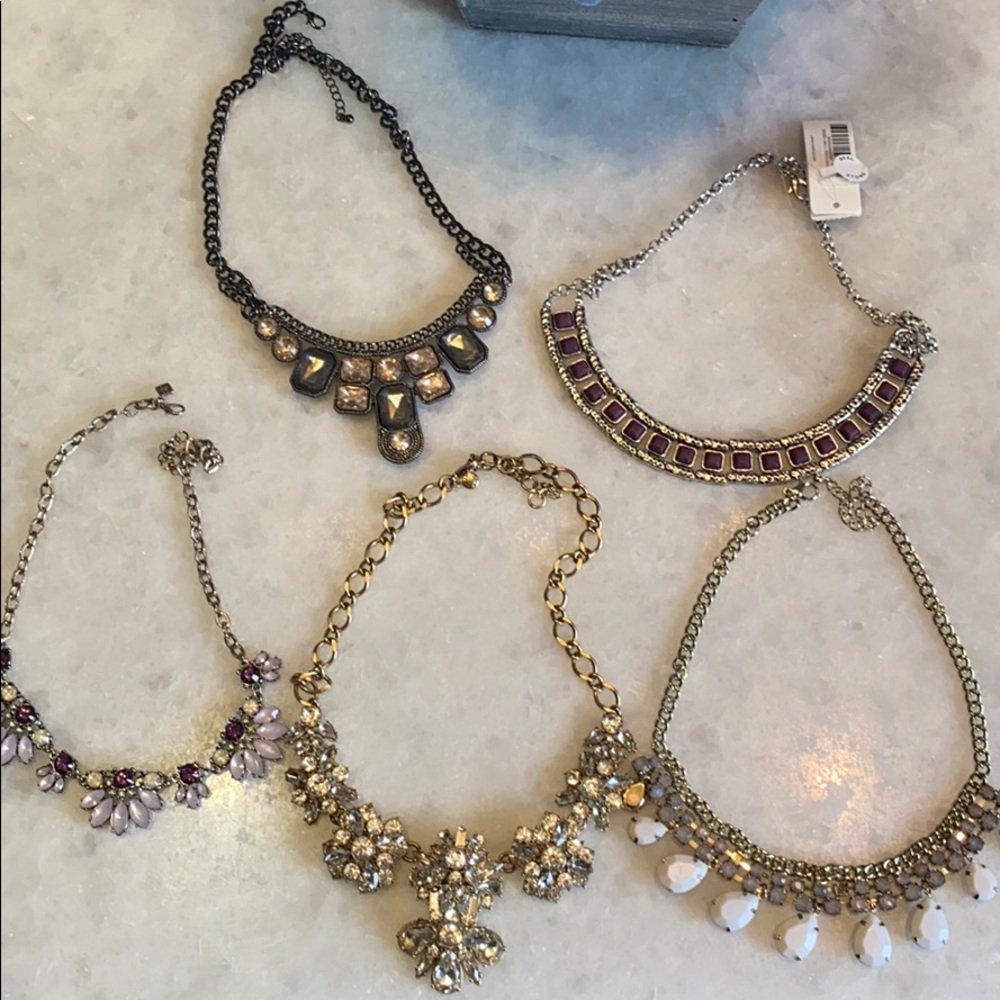 Set of 5 Necklaces